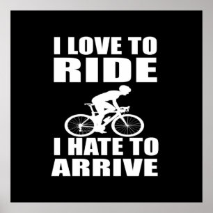 Affiche citations inspirantes de cyclisme