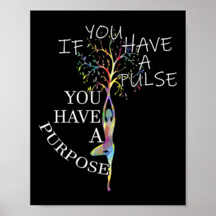 Affiche Citations Inspirantes Graphique Yoga Motivation Gi