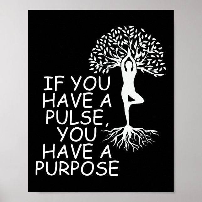Affiche Citations Inspirantes Si Vous Avez Un Pouls Vous A (Devant)