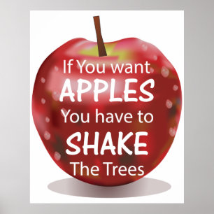 Affiche Citations inspirantes sur l'affiche Apple