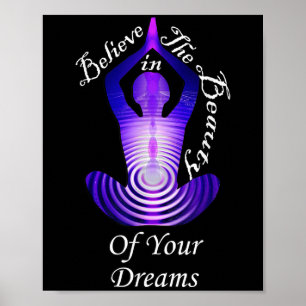 Affiche Citations Inspirationnelles Croyez En Vos Rêves, G