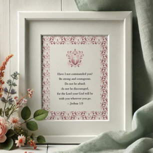 Affiche Citations inspirées de la Bible pour les femmes