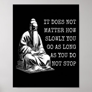 Affiche Citations Motivationnelles Confucius Sur La Vie