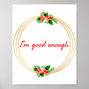 Affiche citations motivationnelles et inspirantes pour la