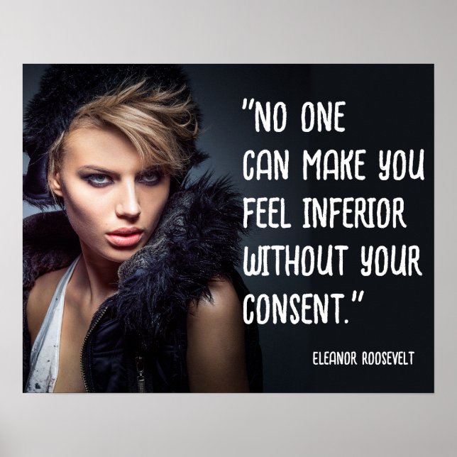 Affiche Citations Positives Personne Ne Peut Vous Faire Se (Devant)