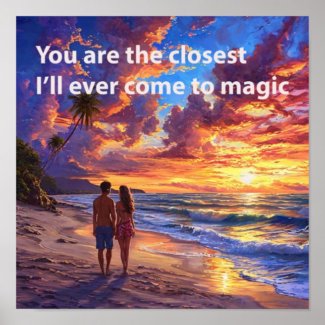 Affiche Citations romantiques de la Saint-Valentin (Devant)