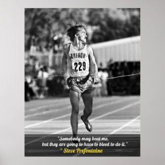 Affiche Citations Steve Prefontaine