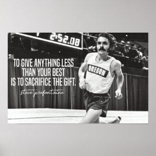 Affiche Citations Steve Prefontaine