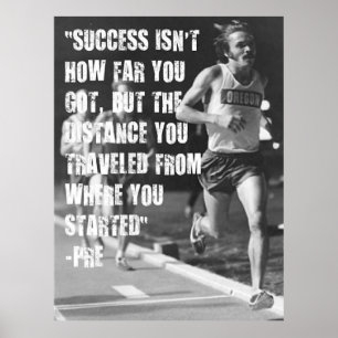 Affiche Citations Steve Prefontaine