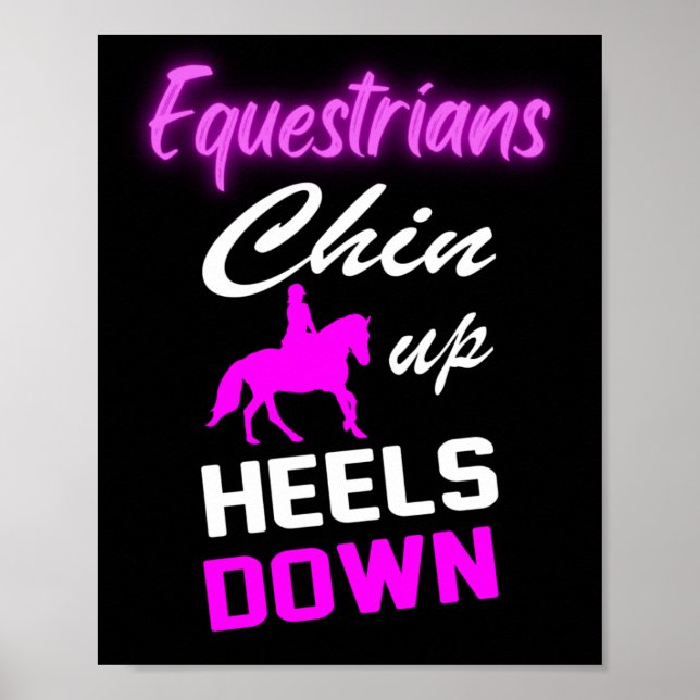 Affiche Citations sur l'équitation     (Devant)