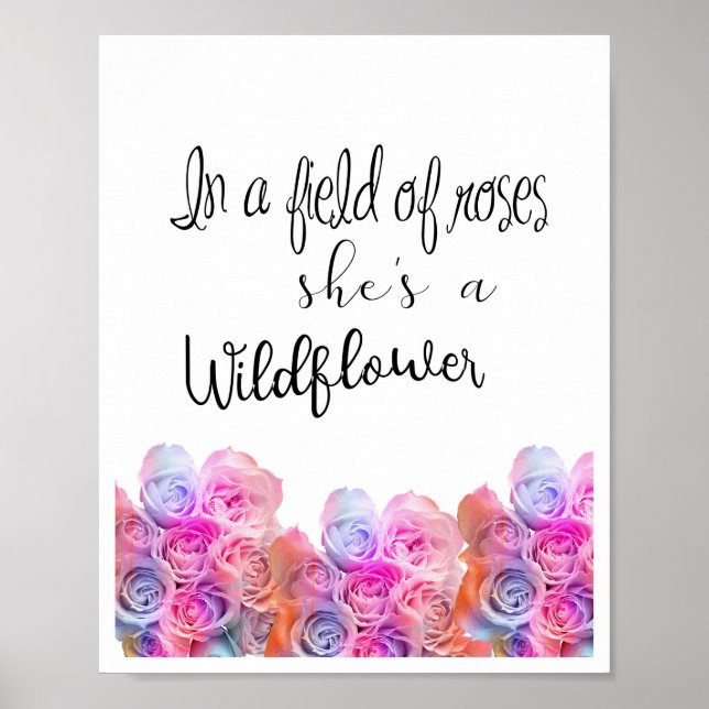 Affiche Citations sur les femmes fortes (Devant)