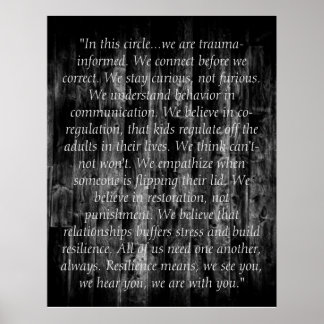 Affiche Citations Trauma Informées