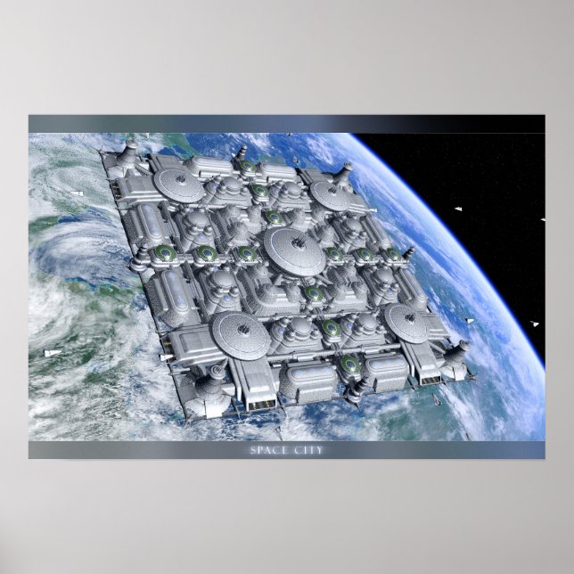 Affiche Cité de l'espace (Devant)