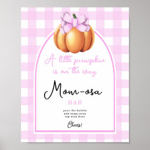 Affiche Citerne à citrouille arc bébé Mosaïque Bar