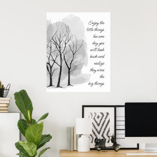 Affiche Citez une citation de vie inspirante sur les petit