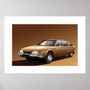 Affiche Citroen CX 2000