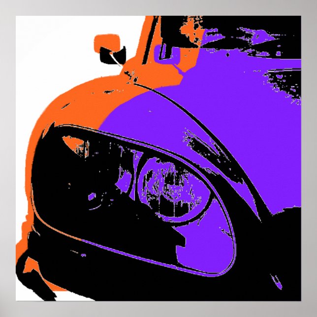 Affiche Citroen DS (Devant)