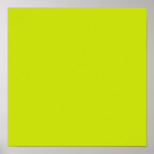 Affiche Citron amer (couleur solide)