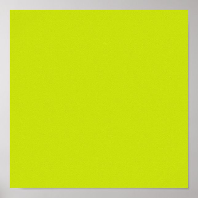 Affiche Citron amer (couleur solide) (Devant)