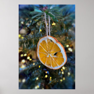 Affiche Citron et paillettes