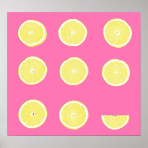 Affiche Citrons