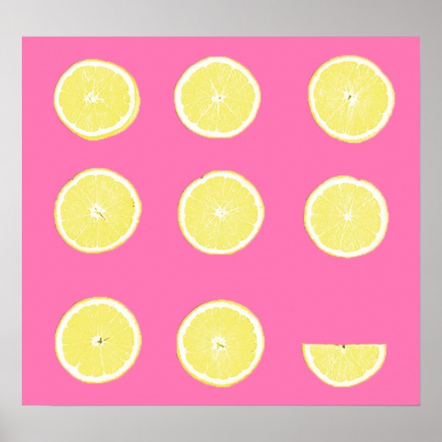 Affiche Citrons (Devant)