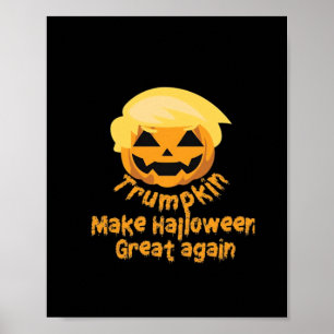 Affiche Citrouille Halloween Design