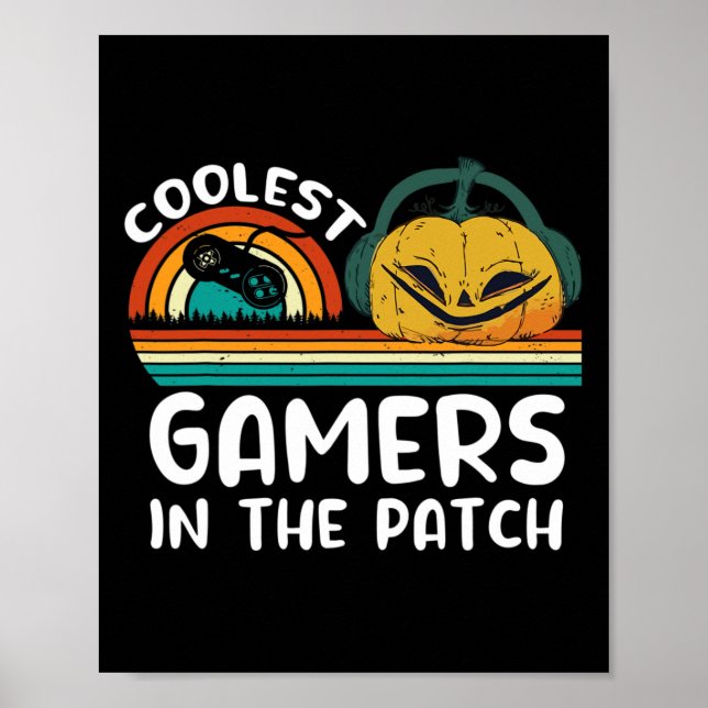 Affiche Citrouille le plus frais dans Patch drôle Costume  (Devant)