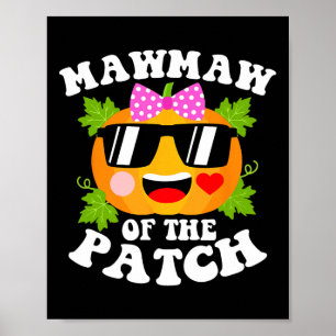 Affiche Citrouille Mawmaw De La Famille Patch Fun Hallowee