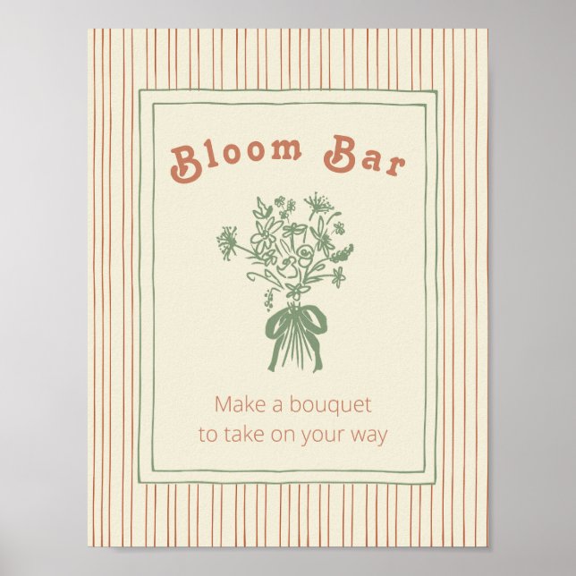 Affiche Citrouille : Panneau de la barre de floraison (Devant)