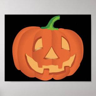 Affiche Citrouille pour Halloween 1