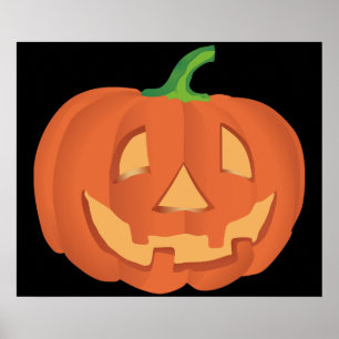 Affiche Citrouille pour Halloween 1