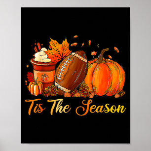 Affiche Citrouille Sce Football C'est La Saison Automne Ac