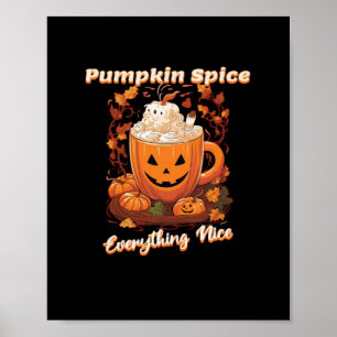 Affiche Citrouille Spice Tout Nice Citrouille Spice Café