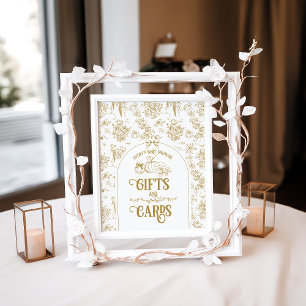 Affiche Citrouille Toile Floral Neutral Baby shower Cadeau