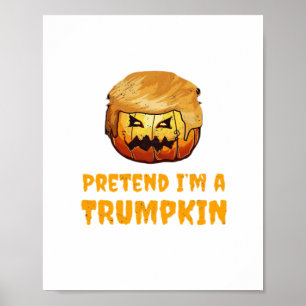 Affiche Citrouille Trumpkin