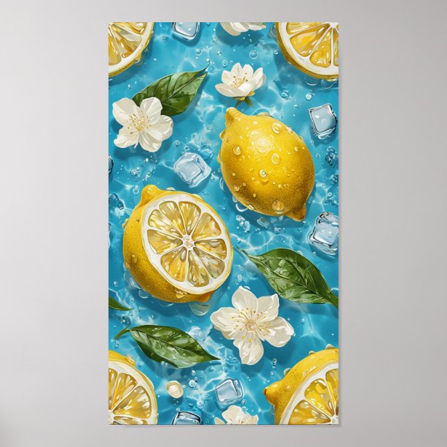 Affiche Citrus Bloom Freshness (Devant)