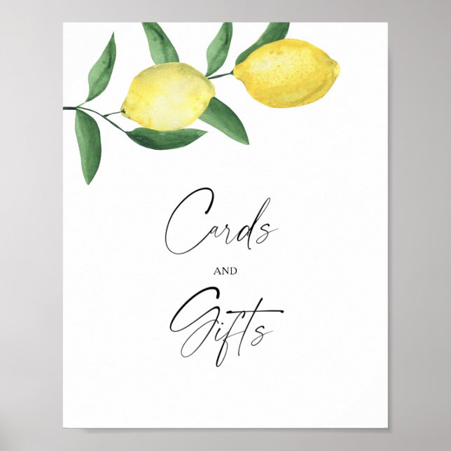 Affiche Citrus - Cartes et Cadeaux  (Devant)