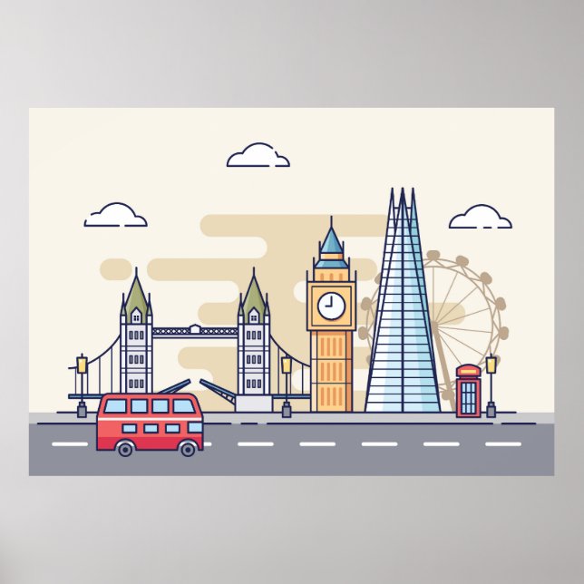 Affiche City de Londres (Devant)