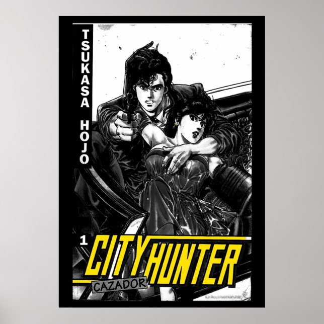 Affiche City Hunter Vintage 80s (Devant)