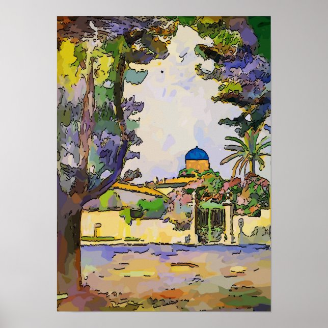 Affiche City Park, Gardens, (Devant)