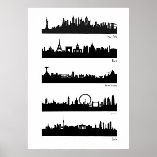 Affiche City Skylines - World 2