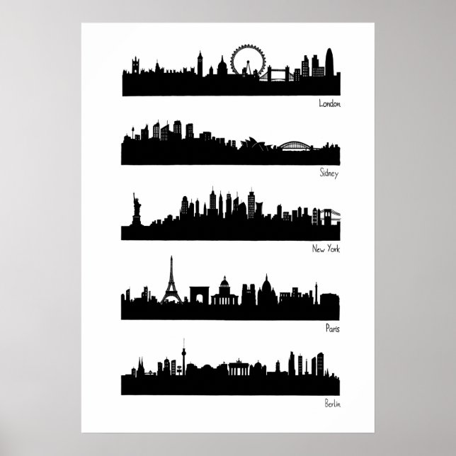 Affiche City Skylines - World 3 (Devant)