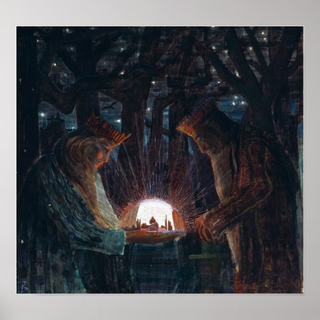 Affiche Ciurlionis - Conte de fées Conte de fées des rois  (Devant)