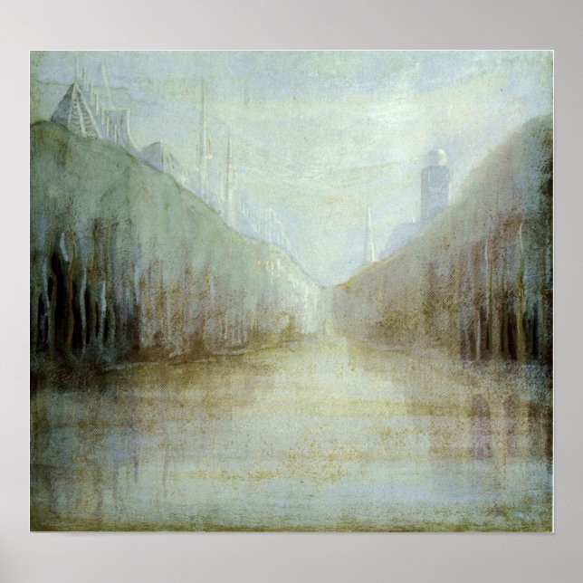 Affiche Ciurlionis - Daybreak II 1906 (Devant)