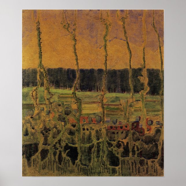 Affiche Ciurlionis - Été I 1907 (Devant)