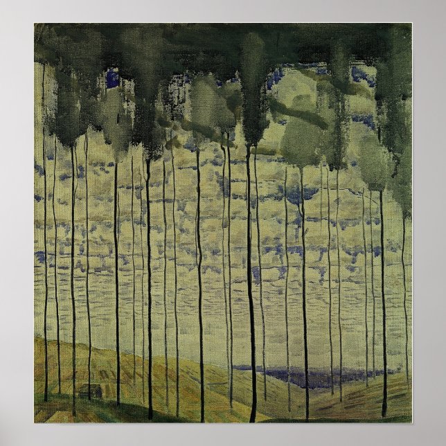 Affiche Ciurlionis - Été II 1907 (Devant)