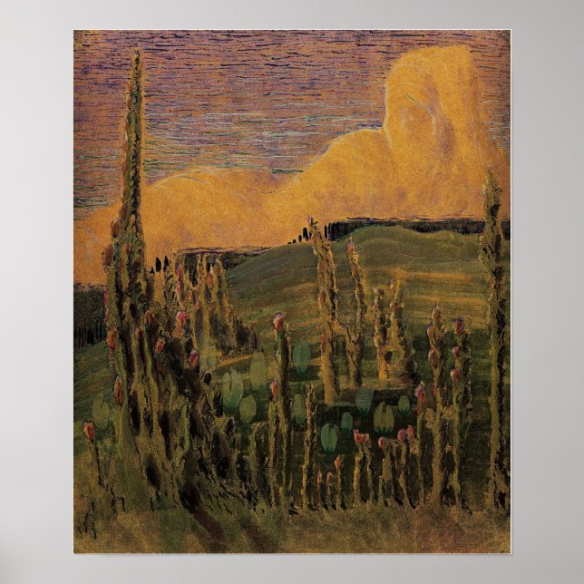 Affiche Ciurlionis - Été III 1907 (Devant)