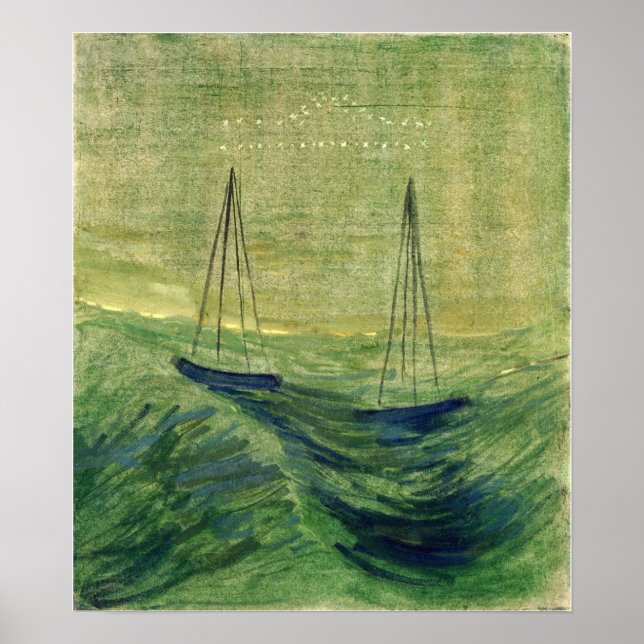 Affiche Ciurlionis - Le Soleil Est En Train De Passer Libr (Devant)