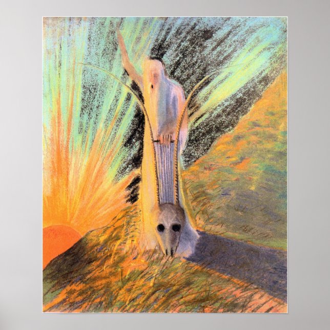 Affiche Ciurlionis - Matin 1903 (Devant)